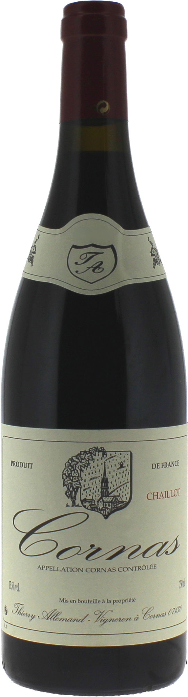 Cornas Chaillot Allemand Thierry Cornas Vallée du Rhône Rouge 2022