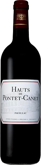 HAUTS DE PONTET CANET 2ème vin de Pontet Canet Pauillac Bordeaux rouge 2002