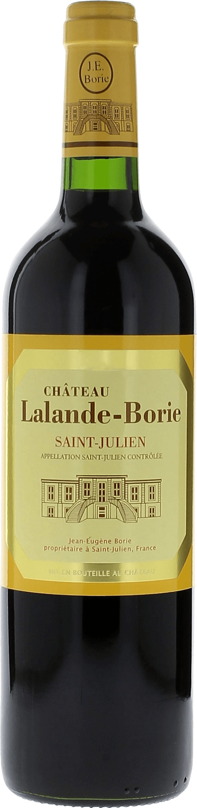 LALANDE BORIE 3ème Grand cru classé Saint-Julien Bordeaux rouge 1996