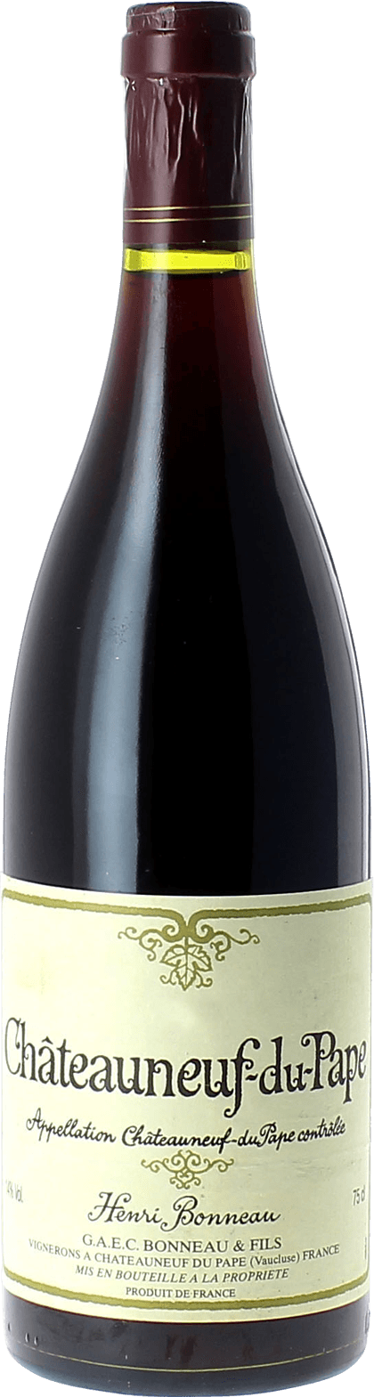 Bonneau Henri Tradition Châteauneuf-du-Pape Vallée du Rhône Rouge 2001