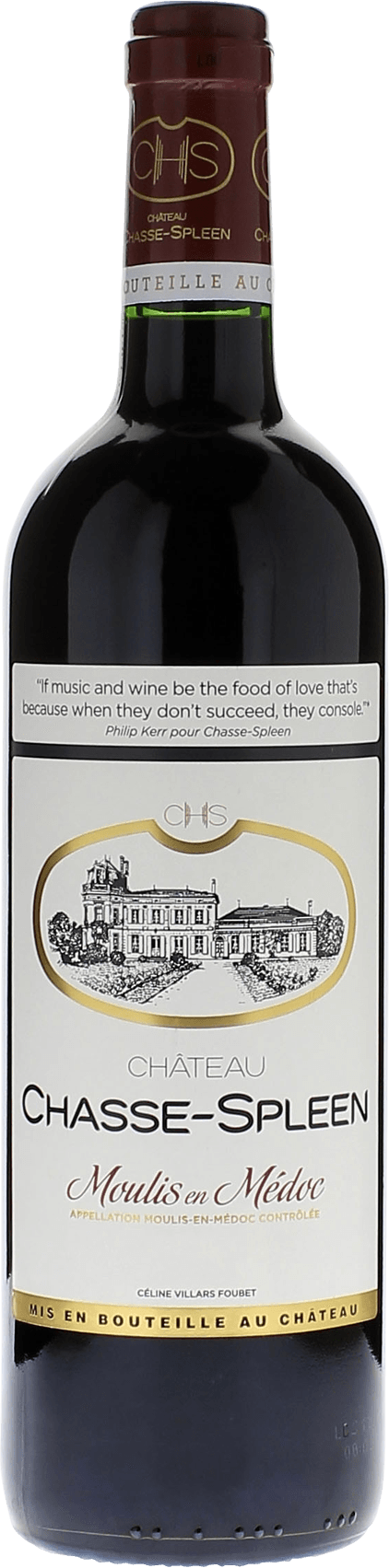 CHASSE-SPLEEN Moulis en Médoc Bordeaux rouge 2017