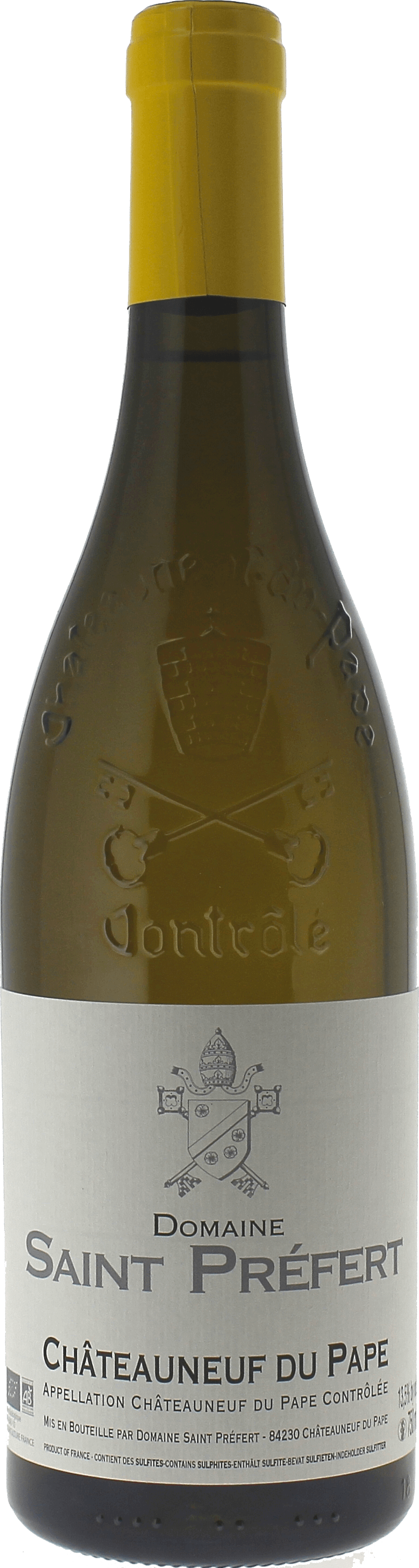 Châteauneuf-du-Pape Blanc Saint Préfert Famille Isabel Ferrando 2022