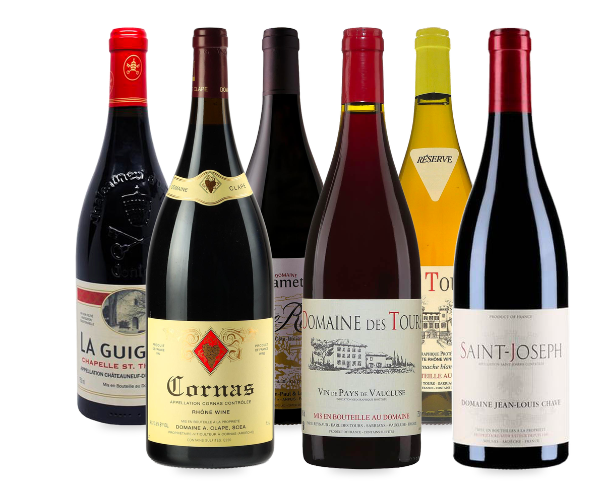 Assortiment Vallée du Rhône (6x75cl)