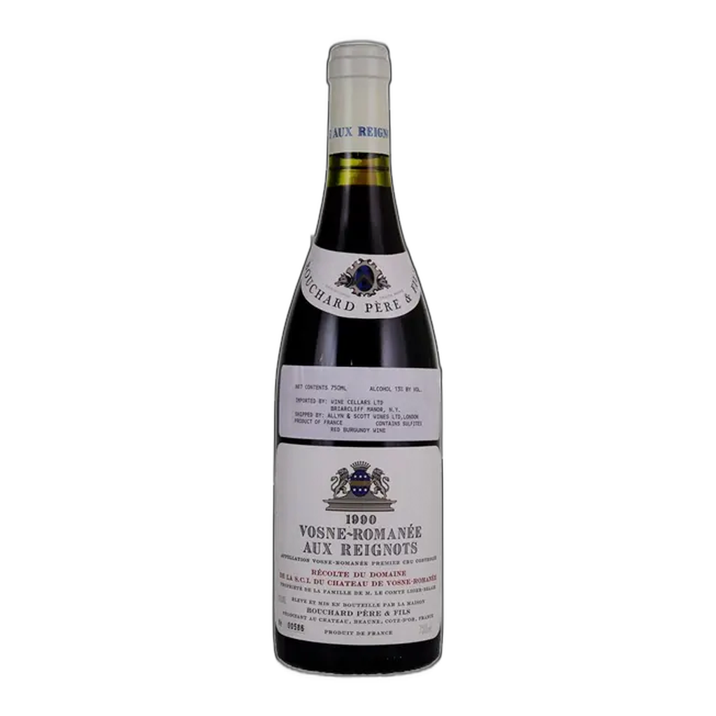 Vosne Romanée 1er Cru Aux Reignots BOUCHARD Père et fils Bourgogne rouge 1990 1990
