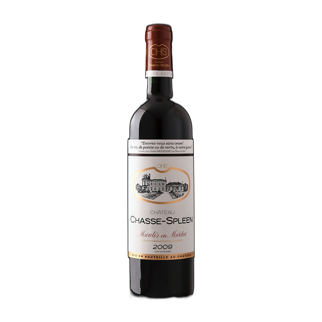 POUJEAUX CHASSE-SPLEEN Moulis en Médoc Bordeaux rouge 2009 2009