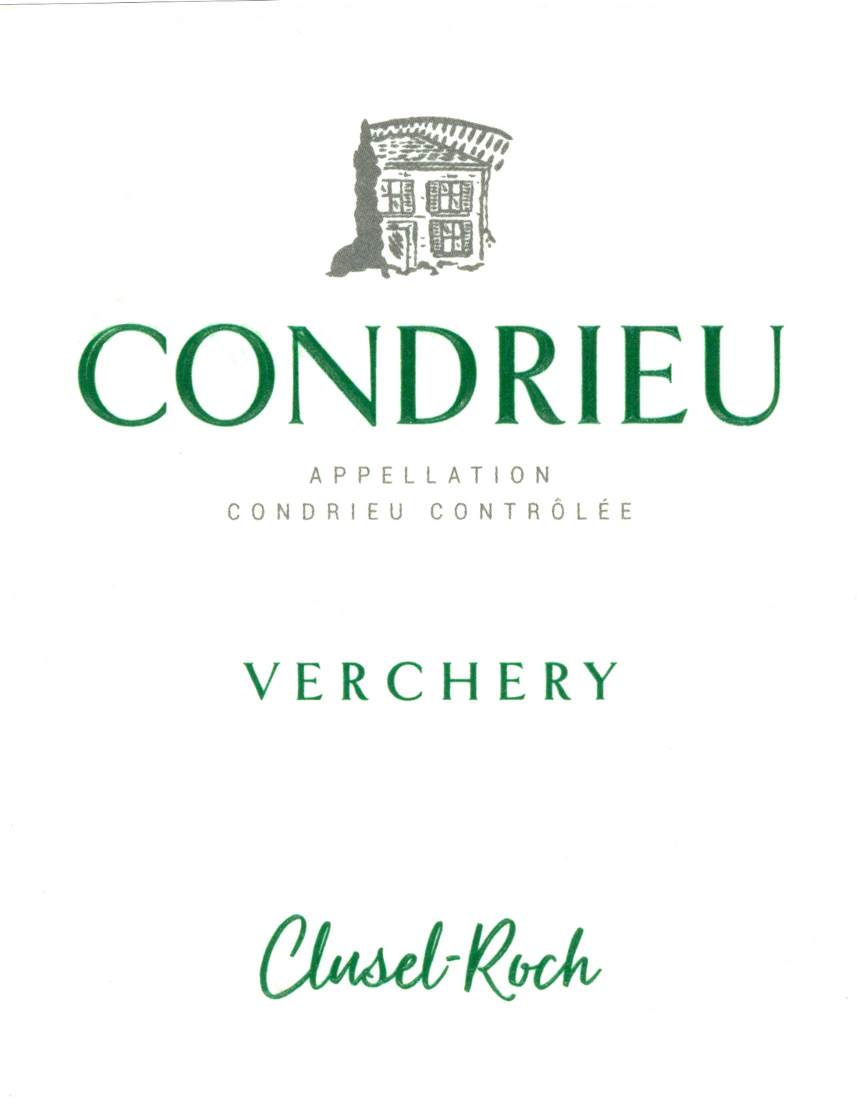 Condrieu Blanc Verchery Domaine Clusel-Roch Condrieu Blanc Verchery Domaine Clusel-Roch Condrieu Vallée du Rhône Blanc 2016 2016