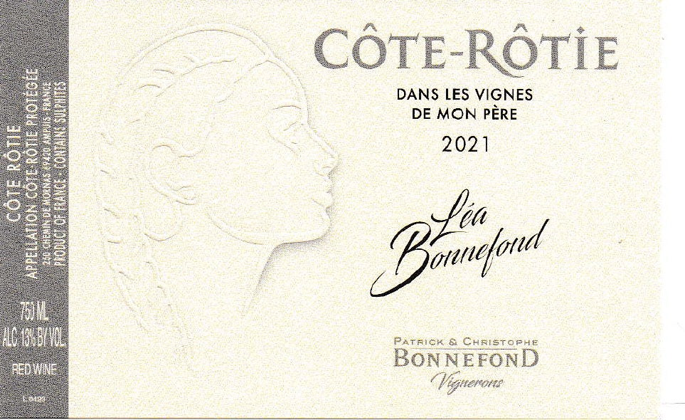 Côte Rotie Bonnefond Dans Les Vignes De Mon Père Côte Rotie Bonnefond Dans Les Vignes De Mon Père Côte-Rôtie Vallée du Rhône Rouge 2021 2021