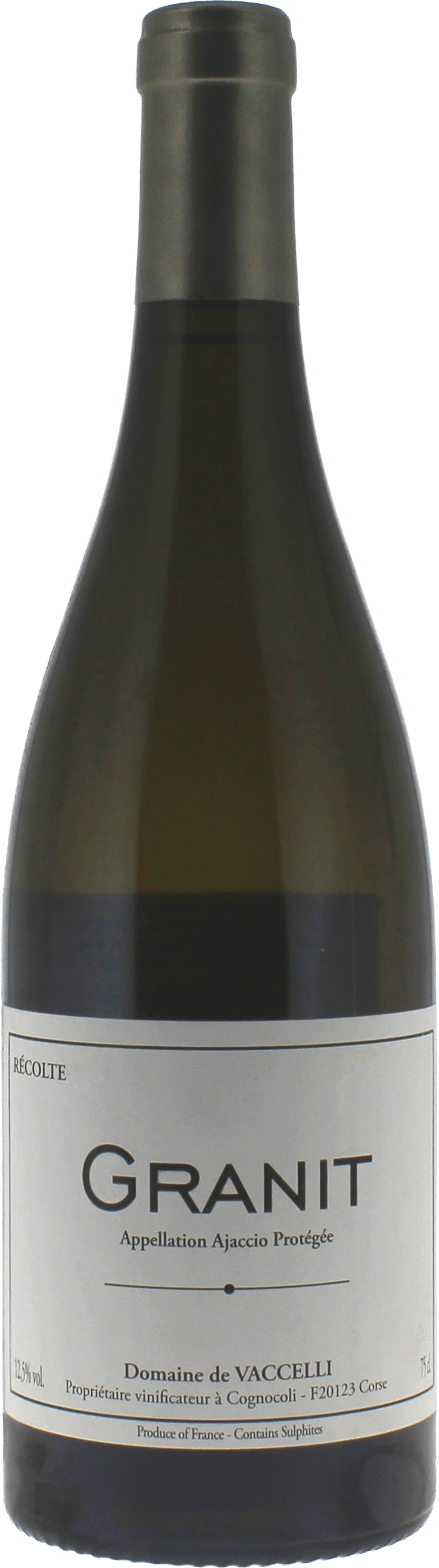Granit Blanc Domaine Vaccelli 2023
