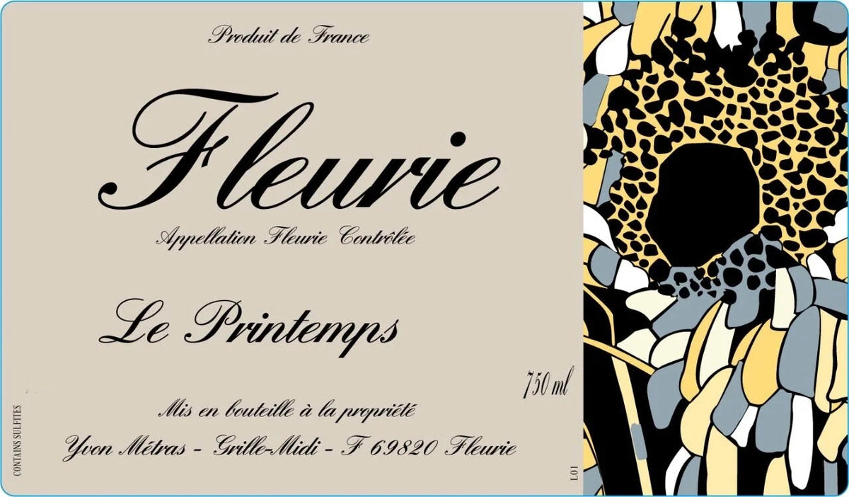 Yvon Métras Fleurie Le Printemps Yvon Métras Bourgogne rouge 2022 2022