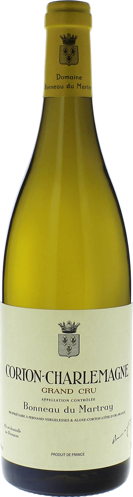 Corton charlemagne grand cru 2007 Domaine BONNEAU DU MARTRAY, Bourgogne blanc