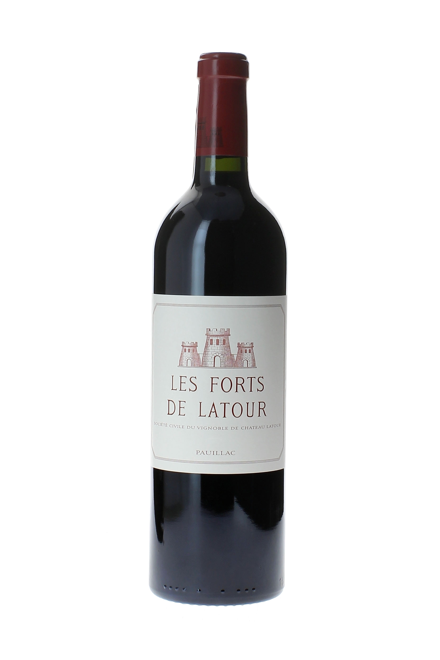 Forts de latour 1996 (2ème vin de LATOUR Pauillac, vin rouge), à