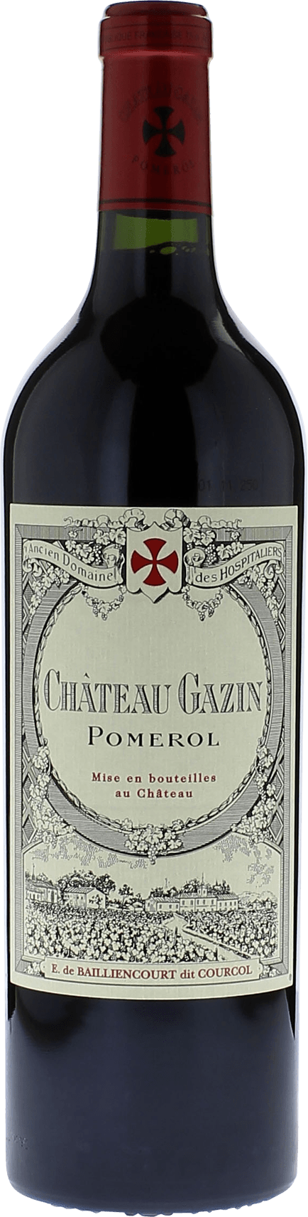 Gazin 1989  Pomerol, Bordeaux rouge