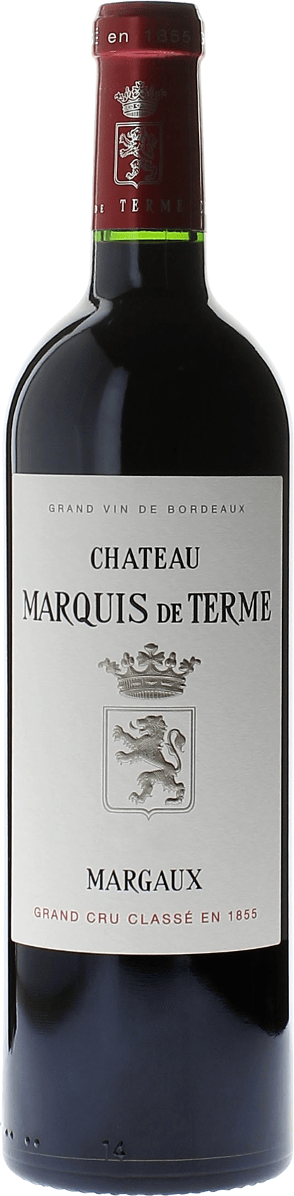 Marquis de terme 1989 4me Grand cru class Margaux, Bordeaux rouge