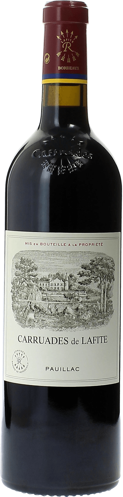 Carruades de lafite 1987 2me vin de LAFITE ROTHSCHILD Pauillac, Bordeaux rouge