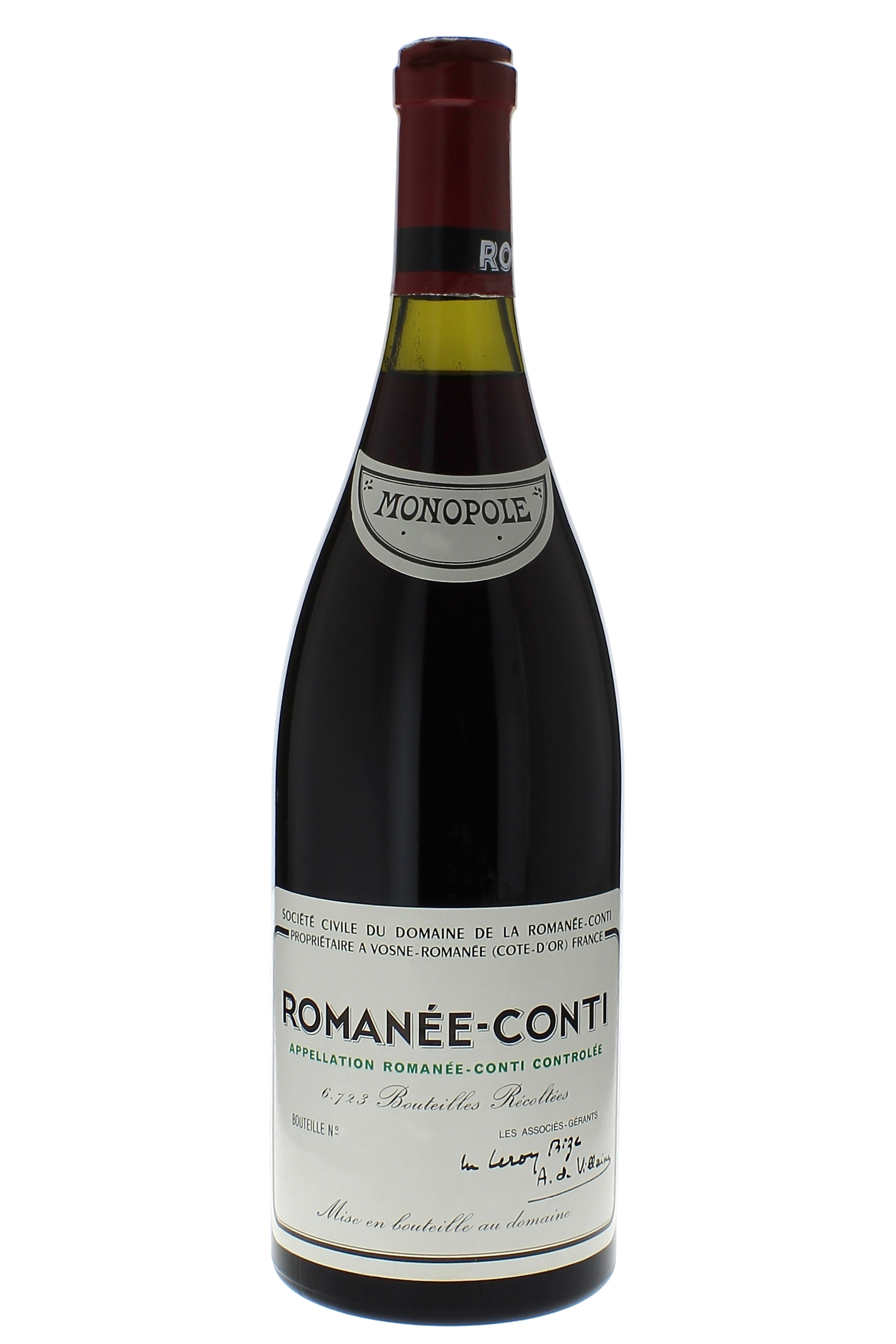Romane conti grand cru 2007 Domaine ROMANEE CONTI, Bourgogne rouge