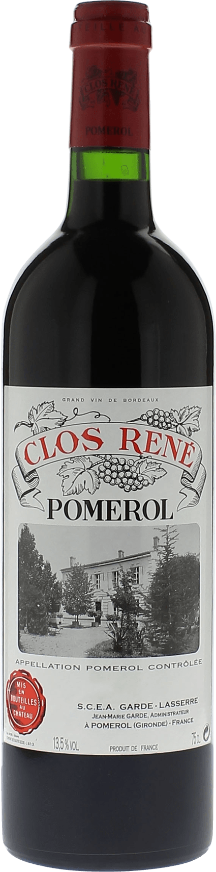 Clos rene 2008  Pomerol, Bordeaux rouge
