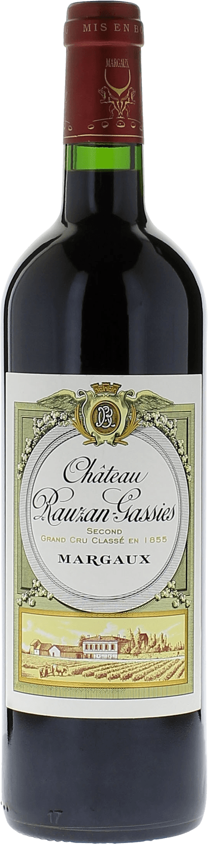 Rauzan gassies 1997 2me Grand cru class Margaux, Bordeaux rouge