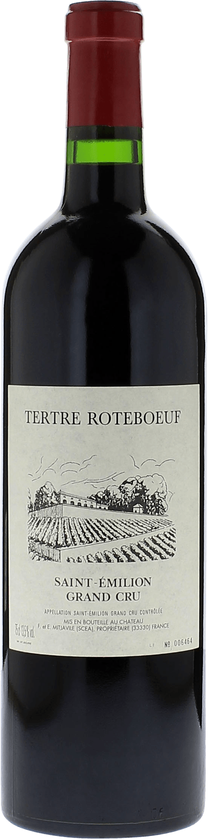 Tertre roteboeuf 2010 Grand cru Saint-Emilion, Bordeaux rouge