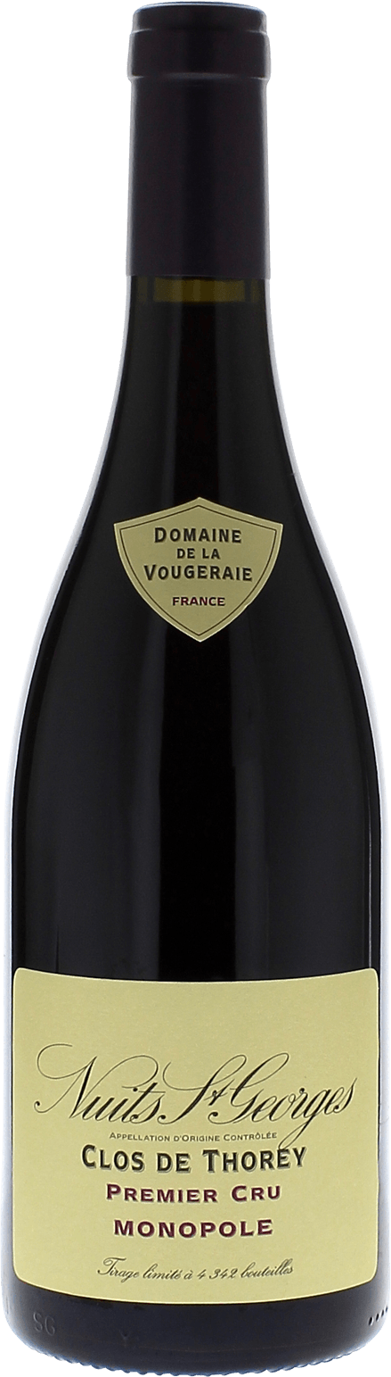 Nuits saint georges clos de thorey 1er cru 2012 Domaine VOUGERAIE, Bourgogne rouge