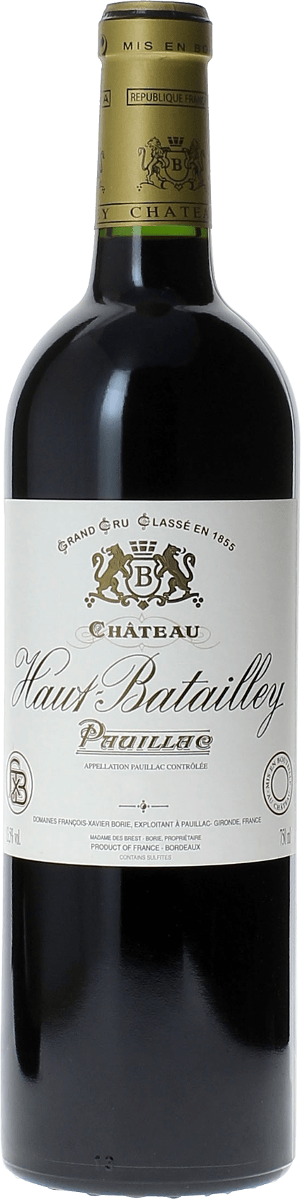 Haut batailley 1993 5 me Grand cru class Pauillac, Bordeaux rouge