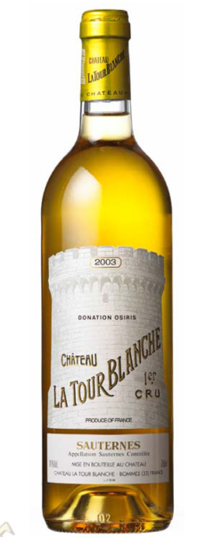 Tour blanche 1989  Sauternes, Bordeaux blanc
