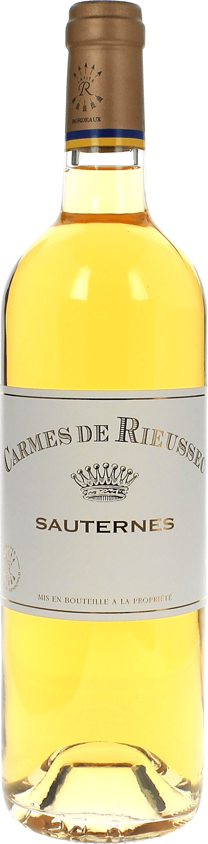 Carmes de rieussec (unit) 2012  Sauternes Barsac, Bordeaux blanc