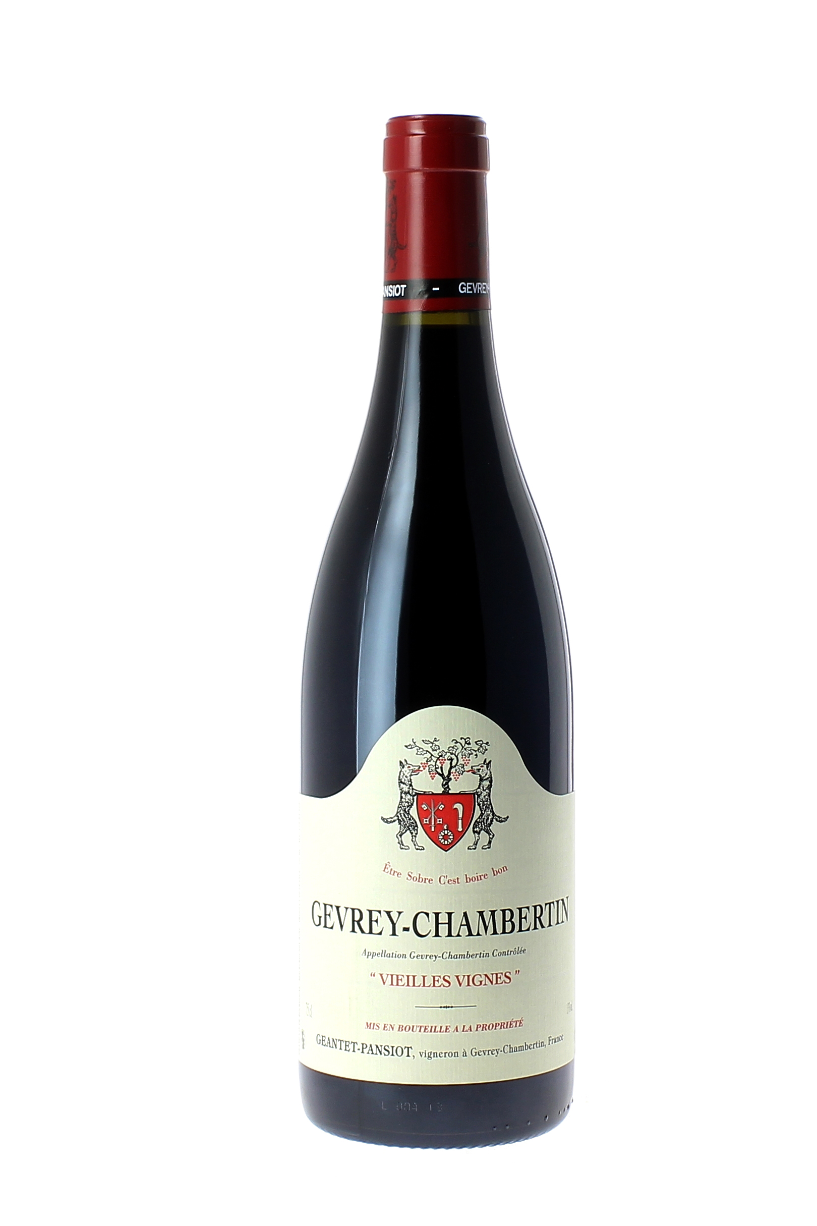 Gevrey chambertin vieilles vignes 2013 Domaine GEANTET PANSIOT, Bourgogne rouge