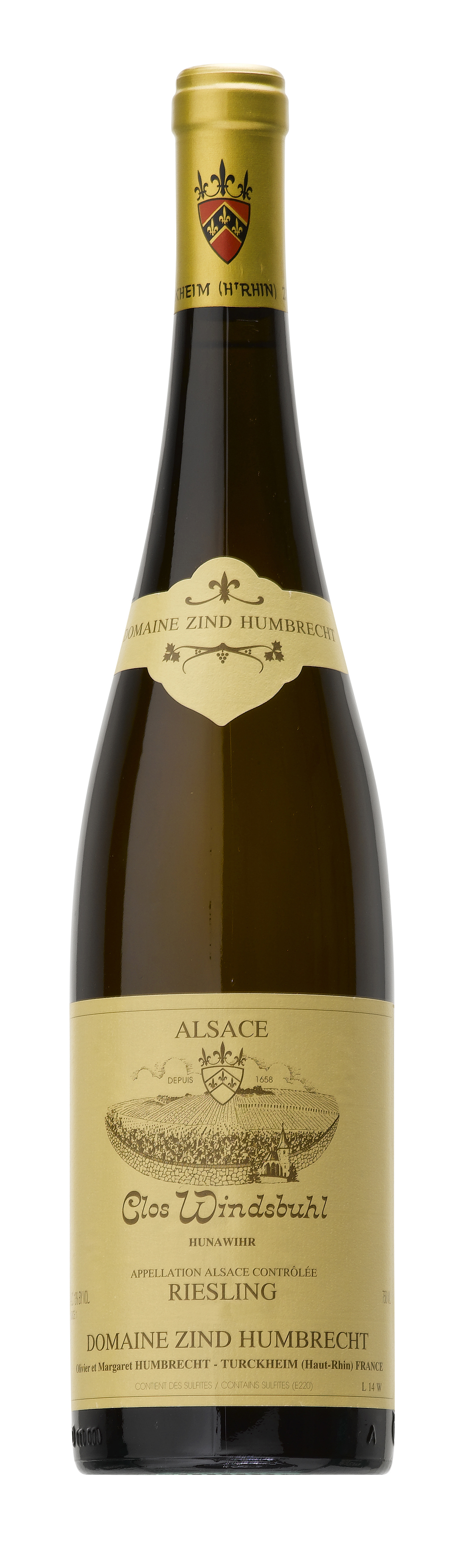 Riesling clos windsbull  domaine zind humbrecht 2011  Alsace, Slection Alsace