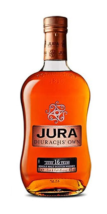 Whisky ecossais isle of jura  30 ans diurach's own single malt 40  Whisky