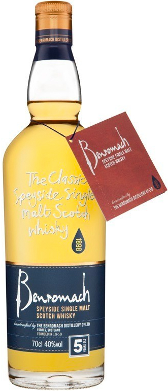 Whisky ecossais benromach 5 ans d'age  40  Whisky