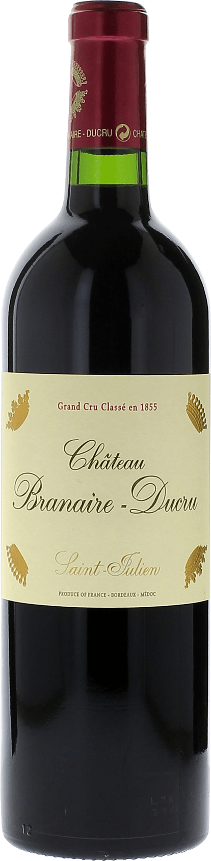 Branaire ducru 1995 4me Grand cru class Saint-Julien, Bordeaux rouge