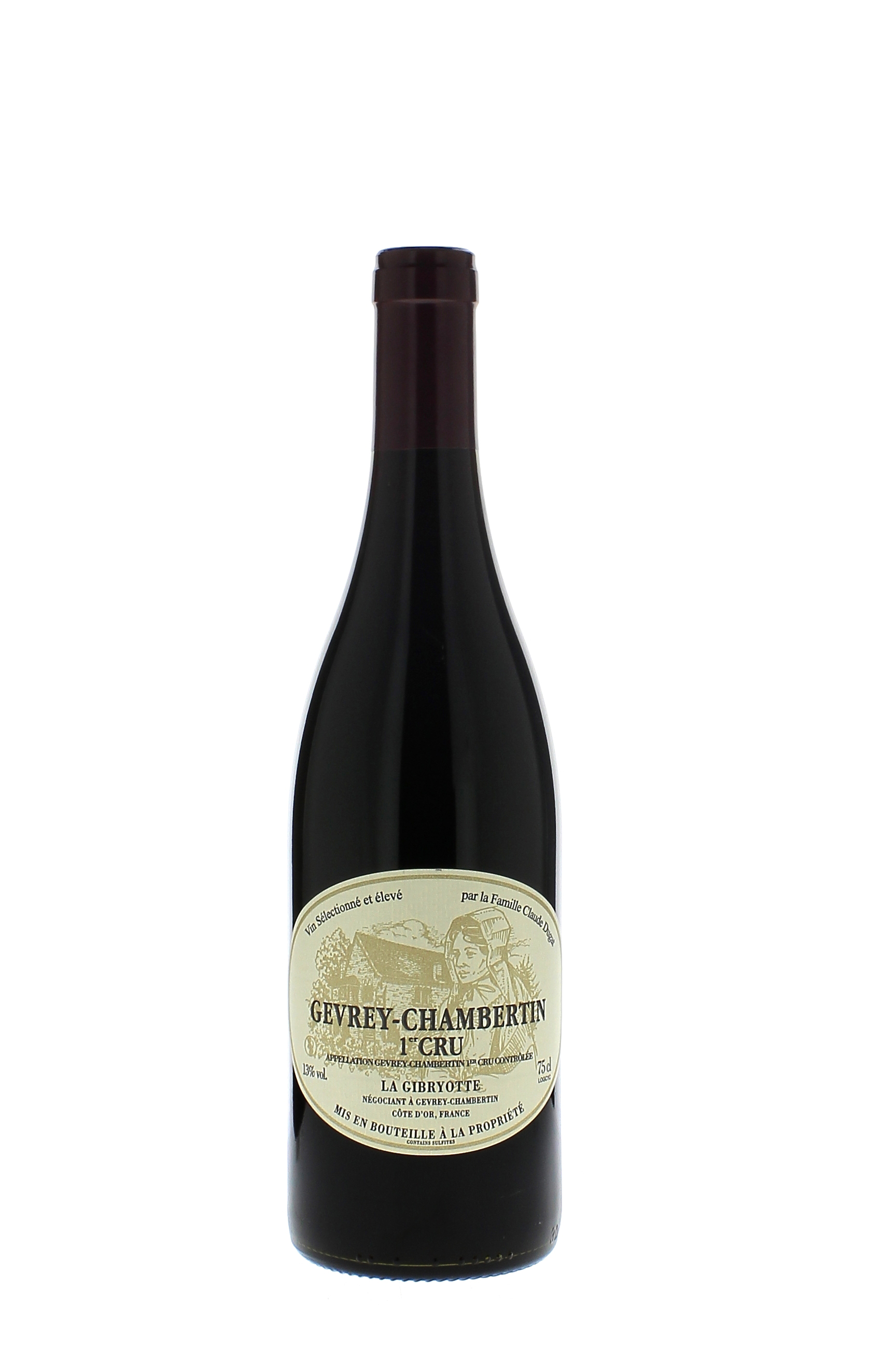 Gevrey chambertin 1er cru 2012 Domaine DUGAT Claude, Bourgogne rouge