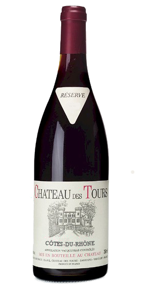 Chteau des tours 2012  Ctes du Rhone, Slection Valle du Rhone rouge