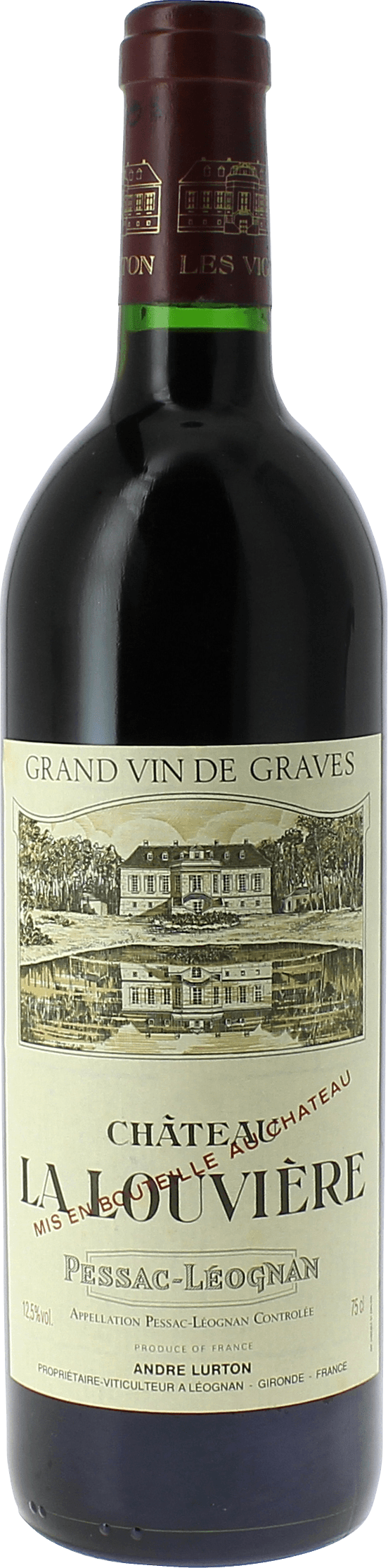 La louviere 1998  Pessac-L�ognan, Bordeaux rouge