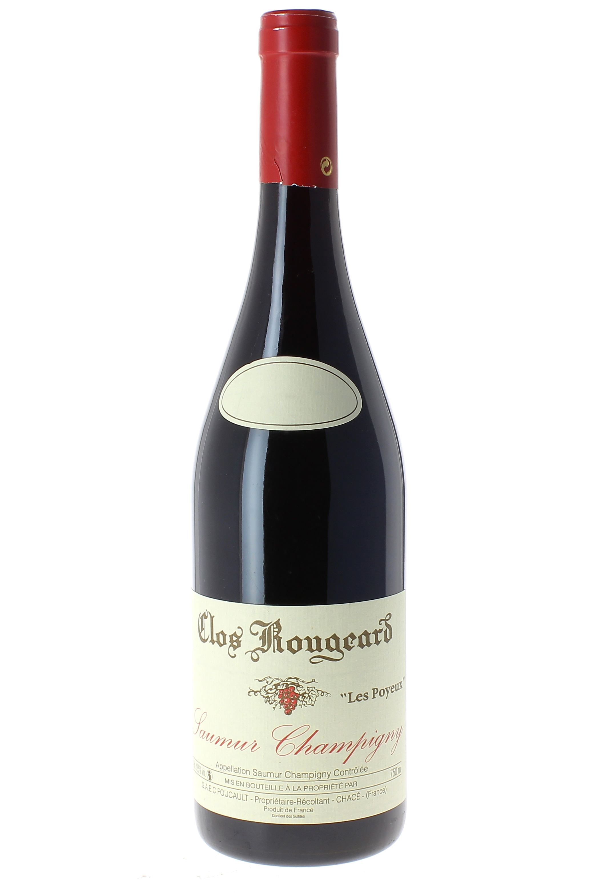 Saumur champigny clos rougeard les poyeux 2004  Saumur Champigny, S�lection Vall�e de la loire