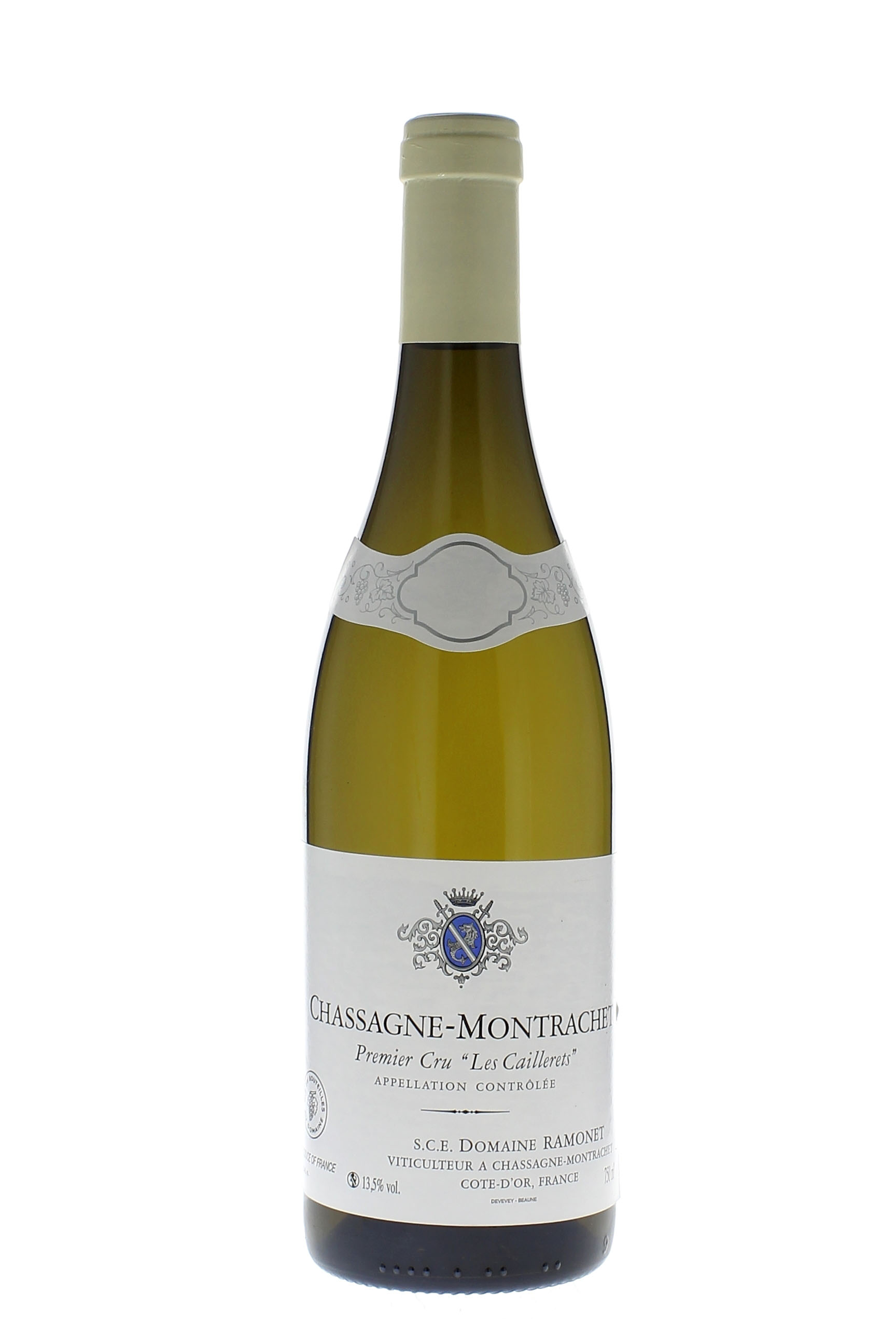 Chassagne montrachet 1er cru clos du  cailleret 2014 Domaine RAMONET, Bourgogne blanc