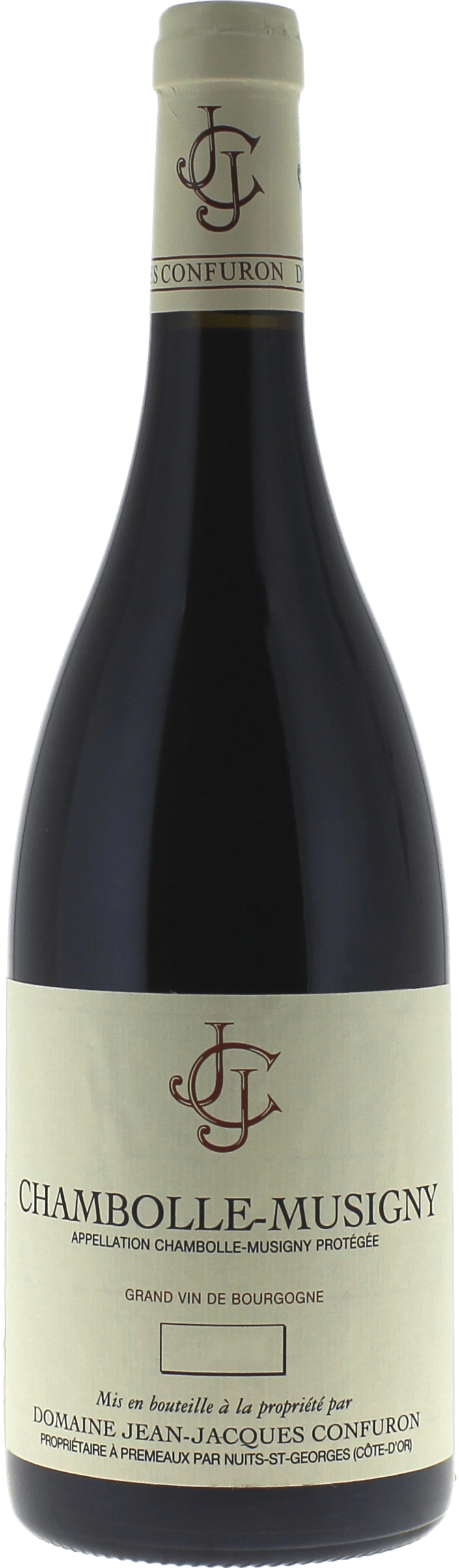 Chambolle musigny 2014 Domaine CONFURON Jean-Jacques, Bourgogne rouge