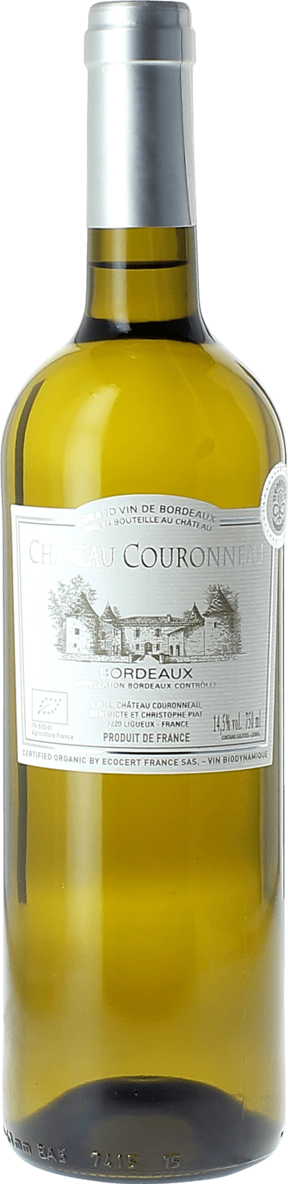 Chteau couronneau certifi bio 2016  Bordeaux, Slection Bordeaux blanc