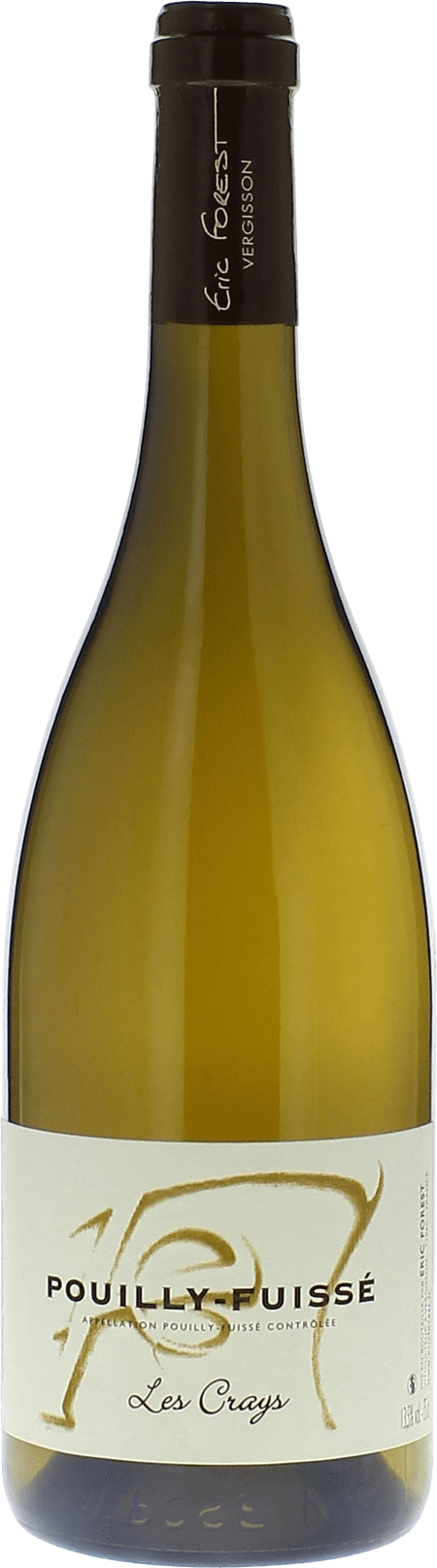 Pouilly fuiss les crays 2015 Domaine Eric Forest, Bourgogne blanc