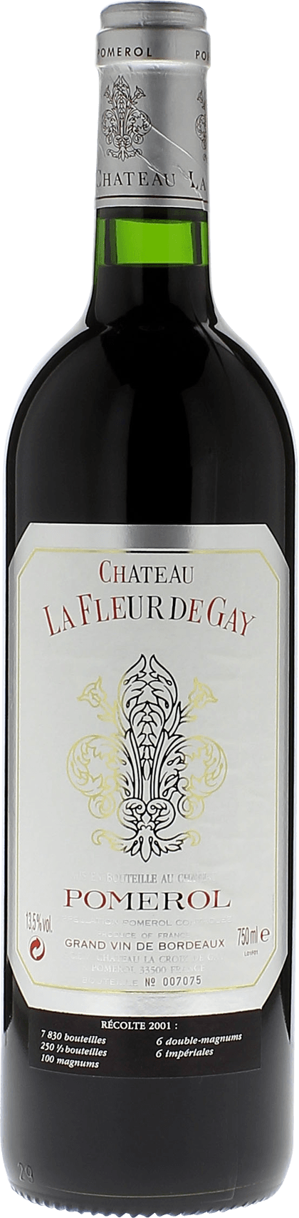 La fleur de gay 1992  Pomerol, Bordeaux rouge