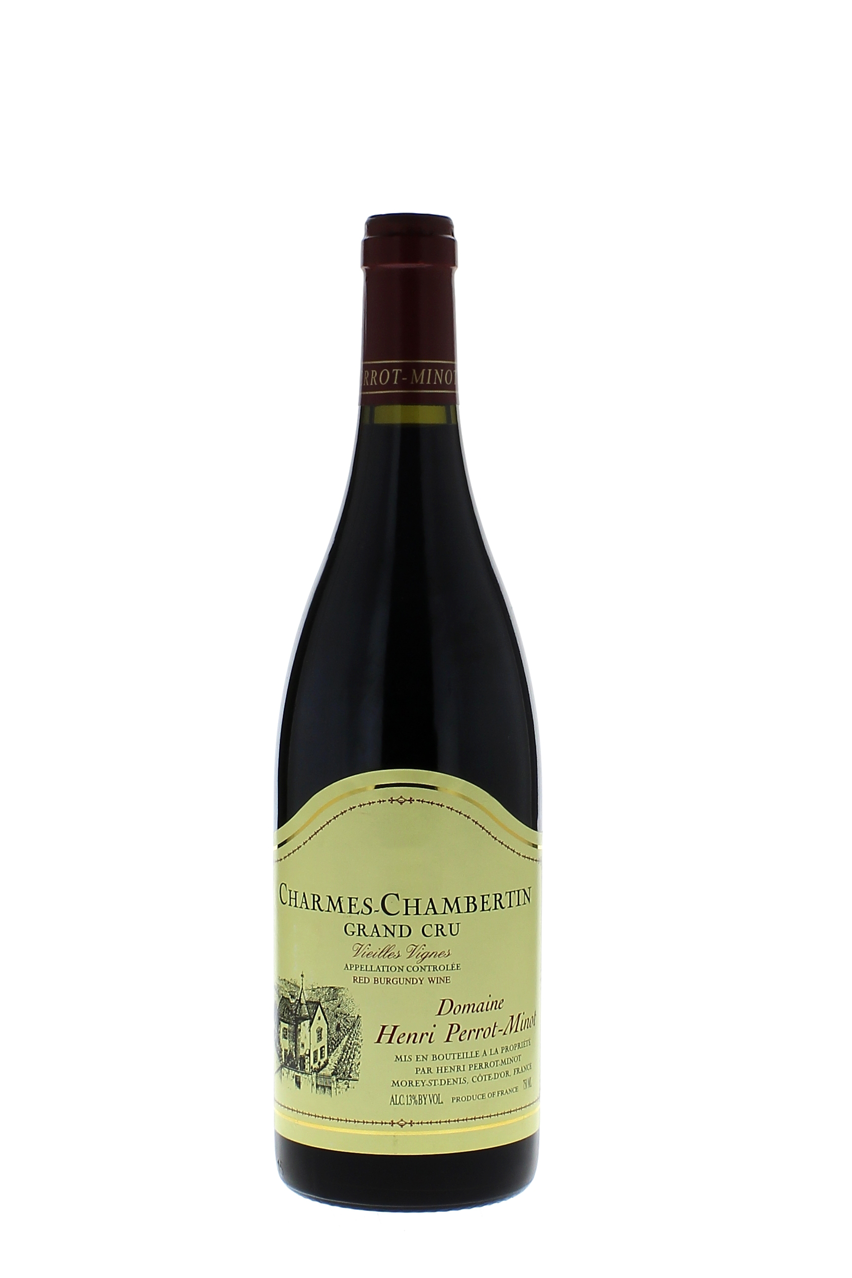 Charmes chambertin vieilles vignes grand cru 2007 Domaine PERROT MINOT, Bourgogne rouge