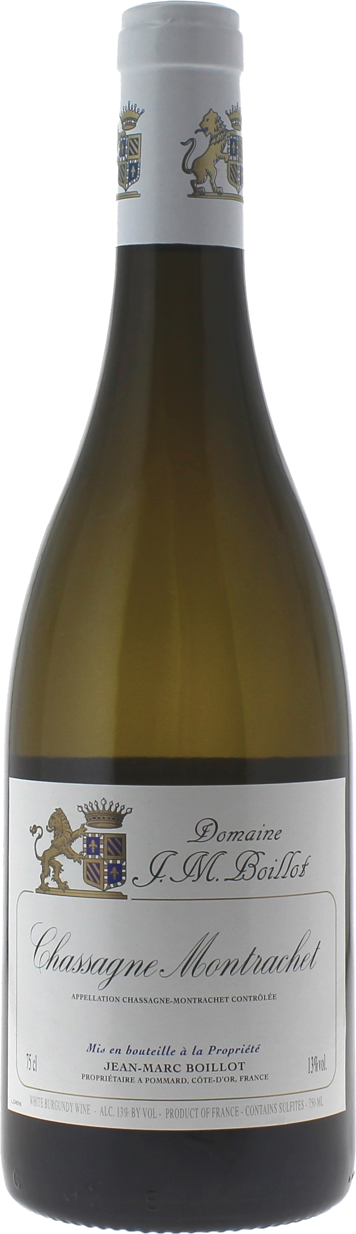 Chassagne montrachet 2008 Domaine BOILLOT, Bourgogne blanc