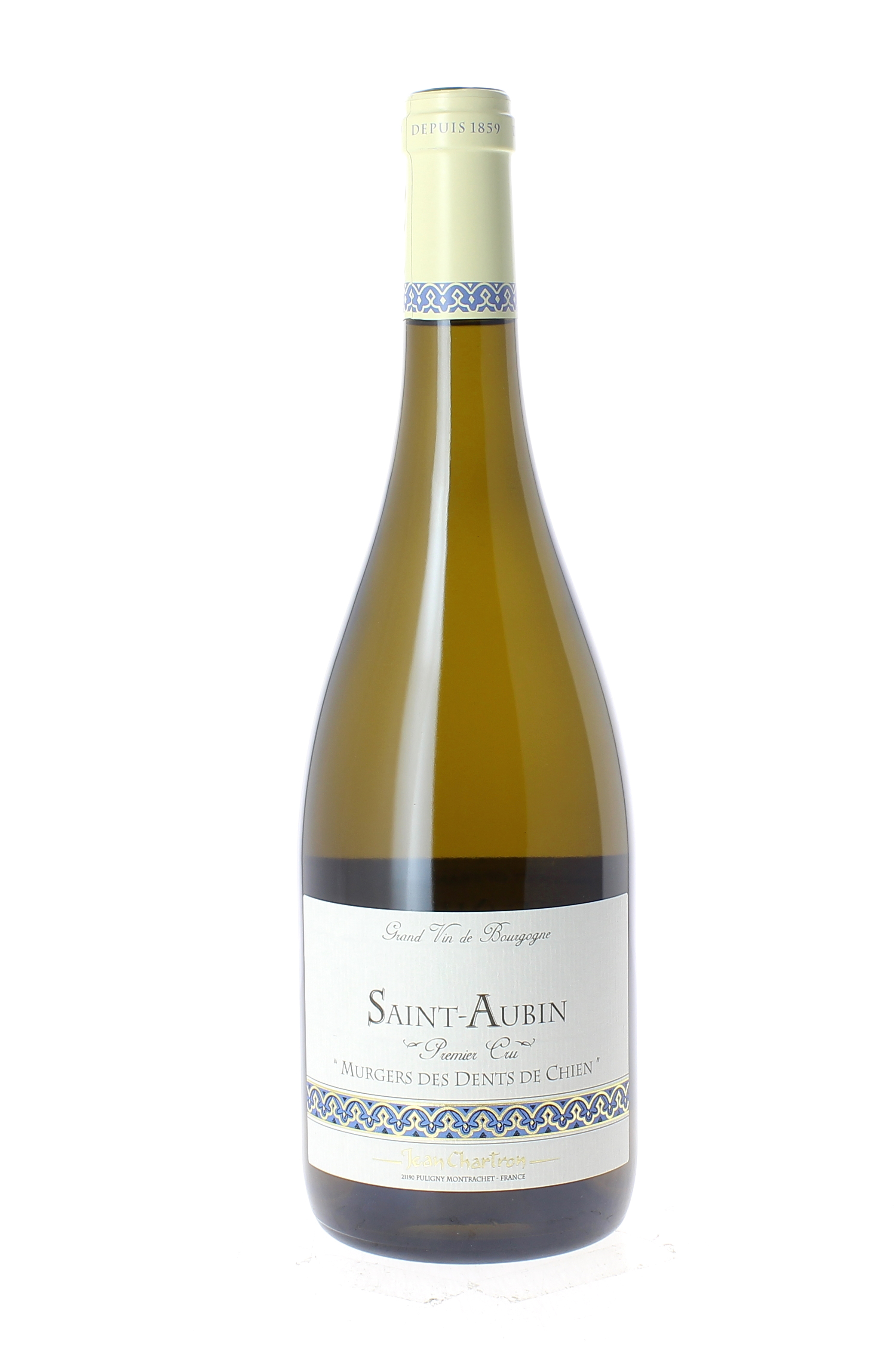 Saint aubin murgers dents de chien 1er cru 2015 Domaine CHARTRON Jean, Bourgogne blanc