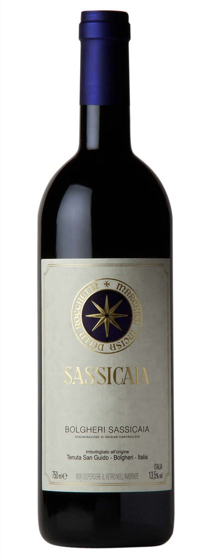 Sassicaia tenuta san guido 2014  Sassicaia, Vin italien