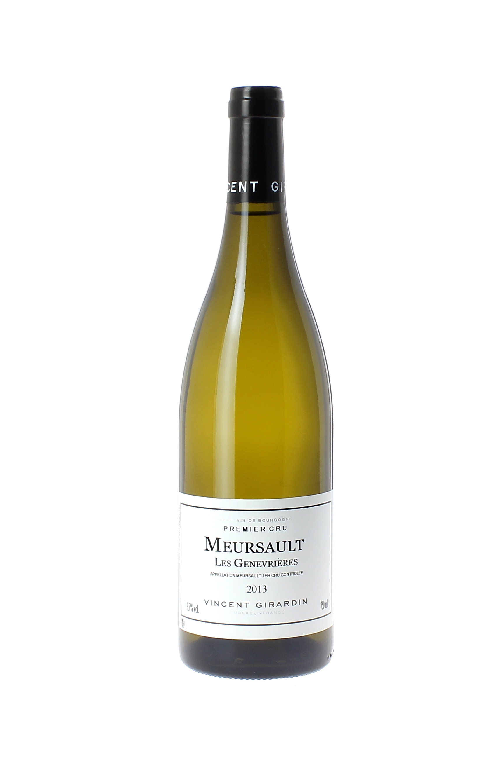 Meursault 1 er cru les genevrires 2015 Domaine GIRARDIN Vincent, Bourgogne blanc