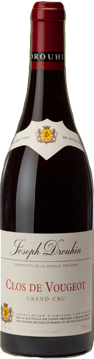 Clos vougeot grand cru 2015 Domaine Joseph DROUHIN, Bourgogne rouge