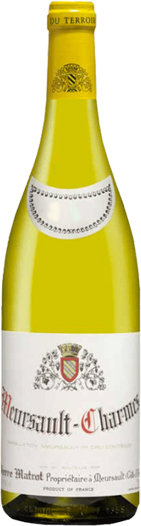 Meursault charmes 1er cru 2015 Domaine MATROT, Bourgogne blanc