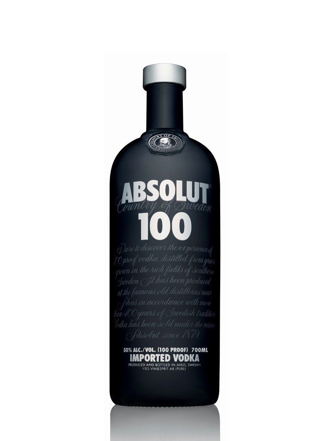 Vodka absolut 100 50  Vodka