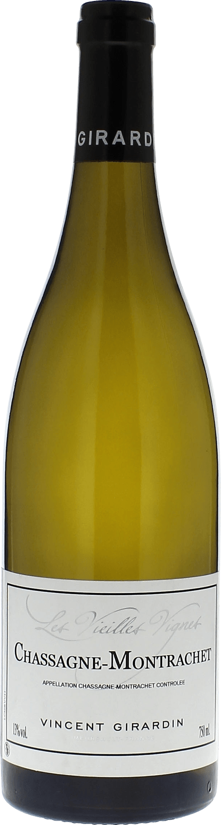 Chassagne montrachet vieilles vignes 2015 Domaine GIRARDIN Vincent, Bourgogne blanc