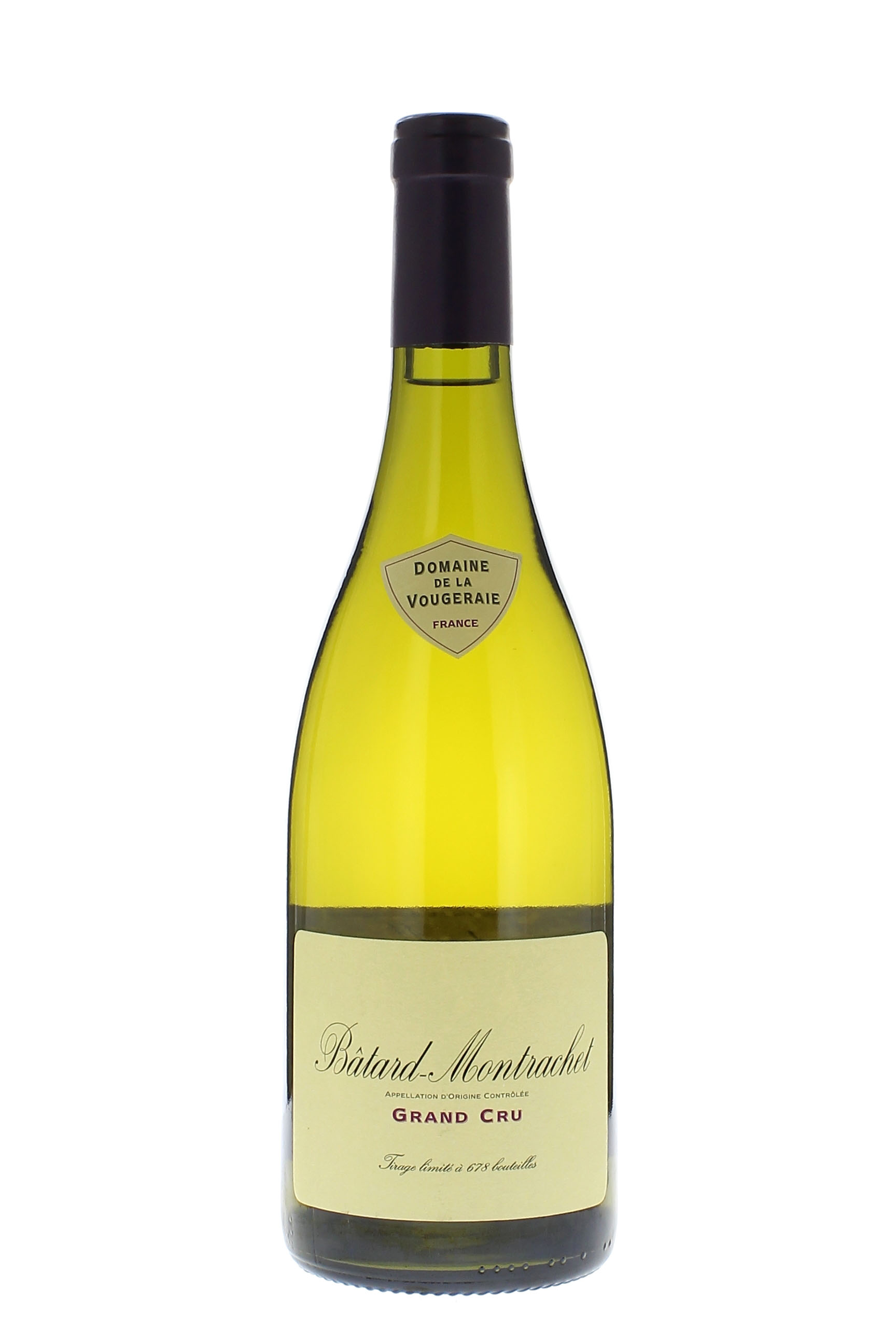 Batard montrachet grand cru 2015 Domaine VOUGERAIE, Bourgogne blanc